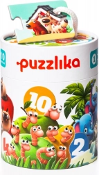 Puzzlika amici – i miei primi puzzle numerici 1–10, 20 pezzi