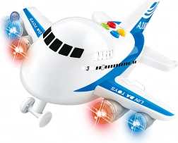 Aereo a retrocarica con effetti luminosi e sonori 22 cm