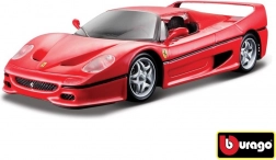 Modello in metallo Bburago 1:24 Ferrari F50 rosso