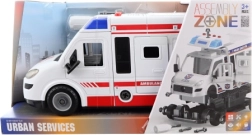 Ambulanza a batteria – giocattolo da avvitare con suoni