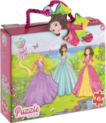 moxy puzzle principesse 45 pezzi