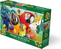 Puzzle 3D Pappagalli sorridenti 100 pezzi