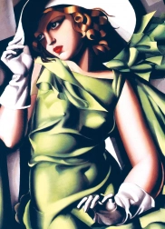 Puzzle EUROGRAPHICS Ragazza in verde 1000 pezzi