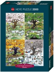 Puzzle 2000 pezzi HEYE – Le quattro stagioni