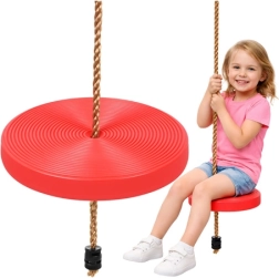 Altalena sospesa per bambini Kruzzel con seduta rotonda