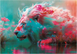 Puzzle Re dei fiori 500 pezzi