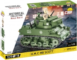 Set di costruzione del carro H.M.C. M8 Scott 1:35 di COBI