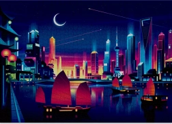 Puzzle CLOUDBERRIES Skyline – 1000 pezzi