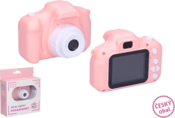 Fotocamera digitale per bambini rosa