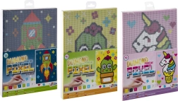 Pittura a diamante su tela Grafix Unicorno 15x20cm