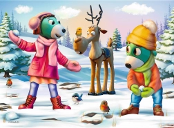 Puzzle TREFLíCI Tempo di Natale 30 pezzi