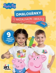 Album da colorare con immagini da stirare Peppa Pig