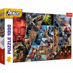 puzzle 1000 pezzi - Marvel Avengers eroi