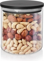 Barattolo in vetro per alimenti secchi con coperchio e guarnizione 450 ml