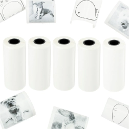 Carta termica adesiva per mini stampante rotoli di ricambio