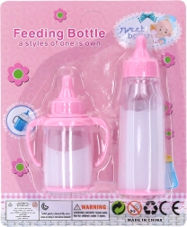 Biberon per bambole – set da 2 pezzi