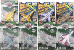 Aereo in metallo 12 cm