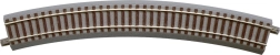 Roco geoLINE binario curvo R4 con massicciata