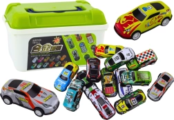 Set di macchinine in valigetta 30 pz