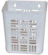 Cestino sospeso in plastica piccolo 12 × 10 × 13 cm – mix di colori