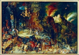 Puzzle Allegoria del fuoco 1000 pezzi