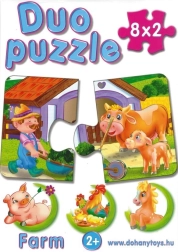 Puzzle Mezzi di trasporto Duo per bambini