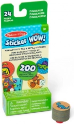 Ricariche di adesivi DINOSAURI per MELISSA & DOUG Sticker WOW!