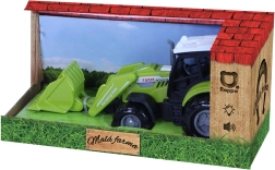 Trattore per bambini con benna con suoni e luci