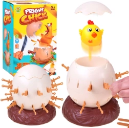 Gioco da tavolo con pulcino saltellante