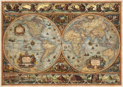 Educa Puzzle Mappa Storica del Mondo 1000 pezzi
