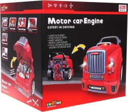 Set da officina interattivo per il piccolo meccanico – Rosso