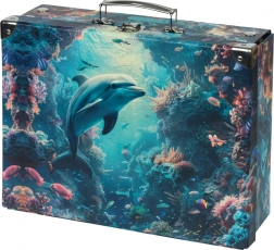 Valigia scolastica pieghevole Delfino
