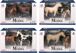 set di figurine cavallo e puledro – mondo degli animali
