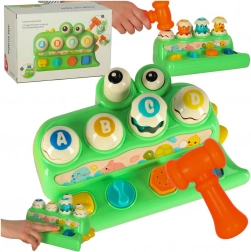 Gioco interattivo con martello Coccodrillo per bambini 18m+