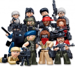 Sluban Figura Poliziotto e Ladro