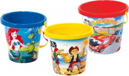 Secchio di plastica per sabbia 21 × 18 cm per bambini