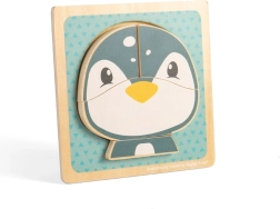Puzzle in Legno Pinguino Bigjigs Toys