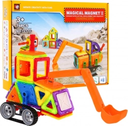 Set Magico di Costruzioni Magnetiche per Bambini 3+ - Costruzioni 78 pezzi