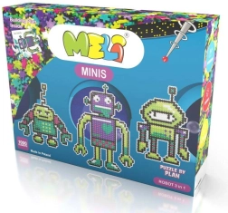 Costruzioni MELI Minis robot 3 in 1 – 1000 pz