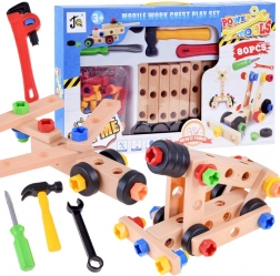 Set di costruzione creativo 80 pezzi – kit di costruzione per bambini