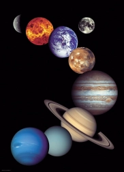 Puzzle EUROGRAPHICS NASA – sistema solare, 1000 pezzi