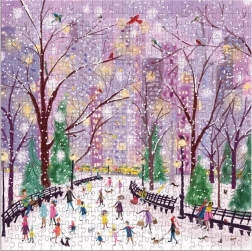Puzzle Galison Notte di neve 500 pezzi