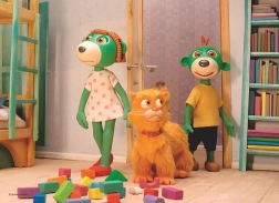 Puzzle Treflíci con Gattino 20 Pezzi