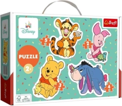 Puzzle baby Winnie the Pooh 4in1 (2–5 pezzi)