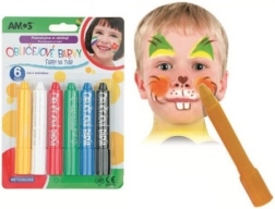 Colori per il viso in stick – set da 6 colori