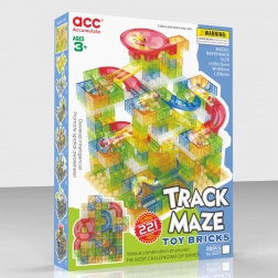 Mega pista per biglie 221 pezzi