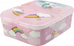 Stor multi box per merenda unicorno
