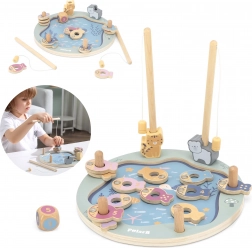 gioco di pesca magnetico in legno POLARB di VIGA