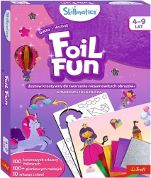 Skillmatics foil fun – unicorni e principesse set creativo