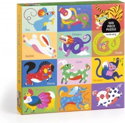 Puzzle Zodiaco Cinese 500 Pezzi